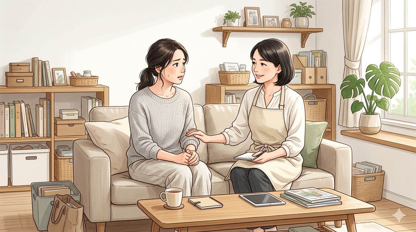 「片付けたいのに進まない」方へ｜強迫性障害・うつの方の片付けサポート実例