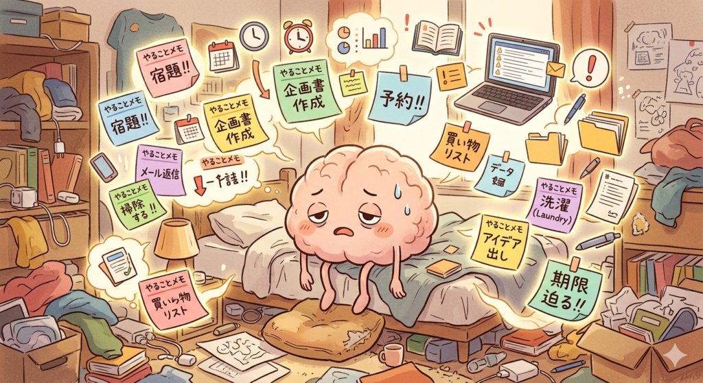 散らかった部屋は脳を疲れさせる｜春に整えるべき本当の理由