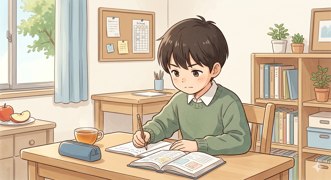 【4月スタート】勉強できる子の部屋、実はココが違う